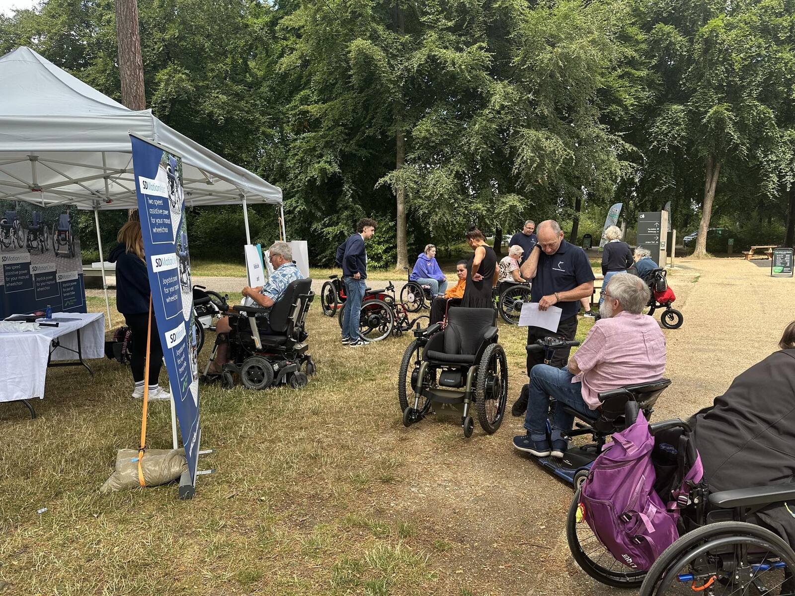 SD Motion Rambling Event at Wendover Woods