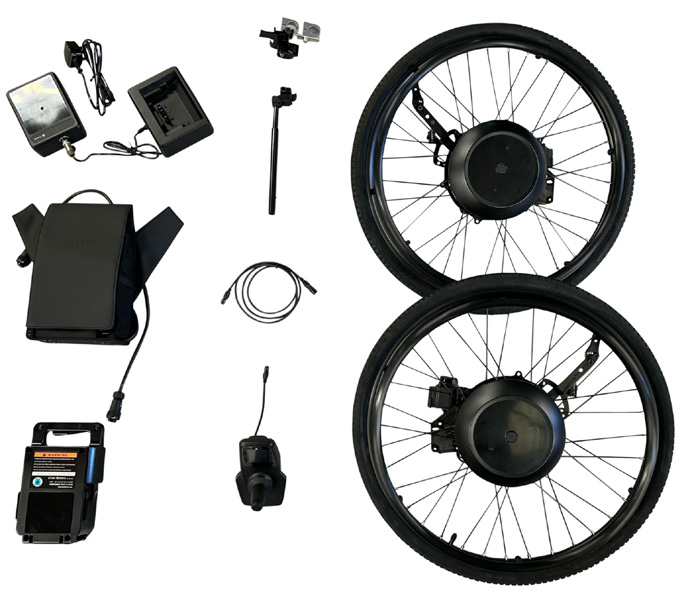 The components included in the SD Motion Drive system