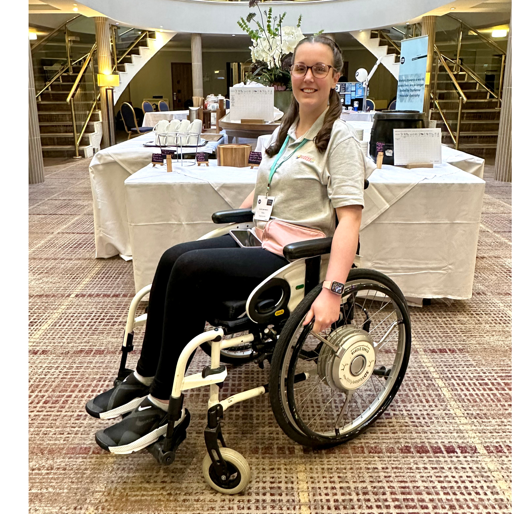 SD Motion Assist fitted to a manual wheelchair